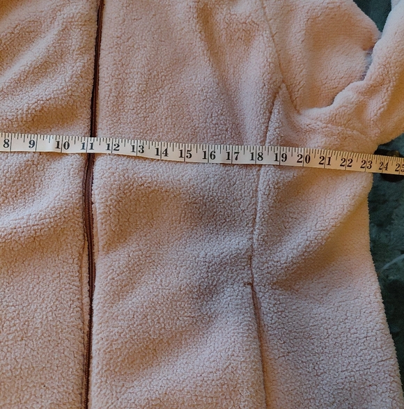 ZeroExposur Women's Reversable Pink Fleece Plus Size Puffer Coat Size XL - Picture 13 of 16